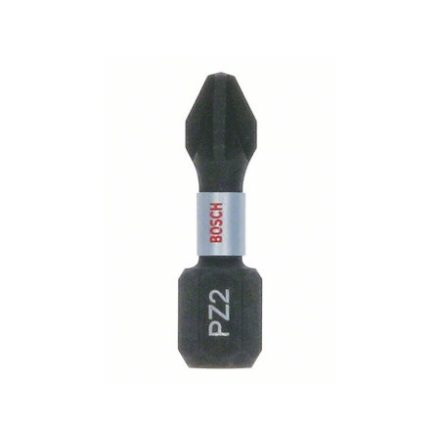 BOSCH Bit Spitze PZ2 x 25 mm 1/4" Tic Tac Box Impact Control (25 Stück)