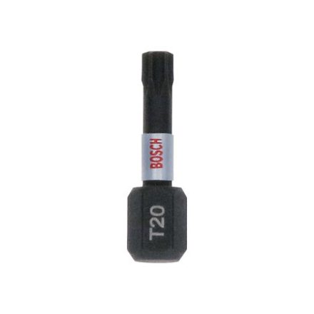 BOSCH Bit-Spitze T20 x 25 mm 1/4" in Tic Tac Box Impact Control (25 Stück)