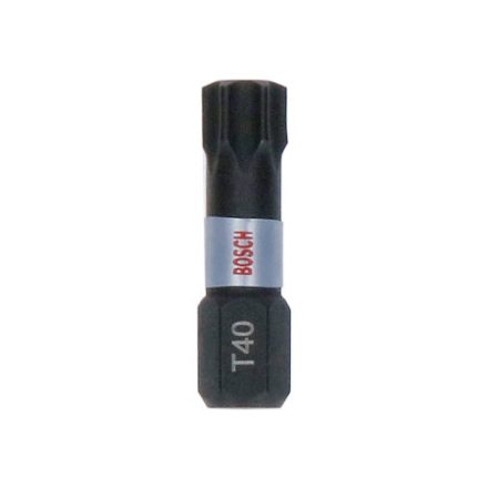 BOSCH Bit-Spitze T40 x 25 mm 1/4" Tic Tac Box Impact Control (25 Stück)