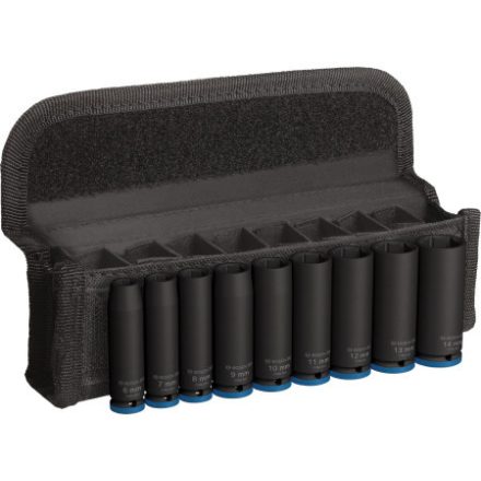 BOSCH PRO Lange Steckschlüssel-Satz 9-teilig 1/4" 6-14 mm CrMo