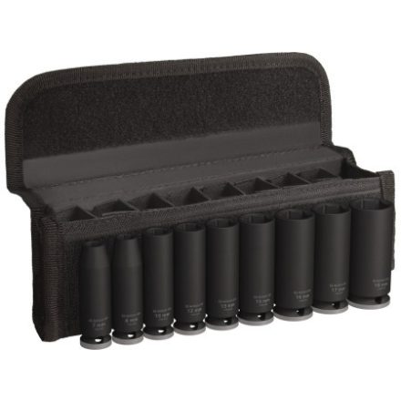 BOSCH PRO Lange Schraubendreher-Set 9-teilig 3/8" 7-19 mm CrMo