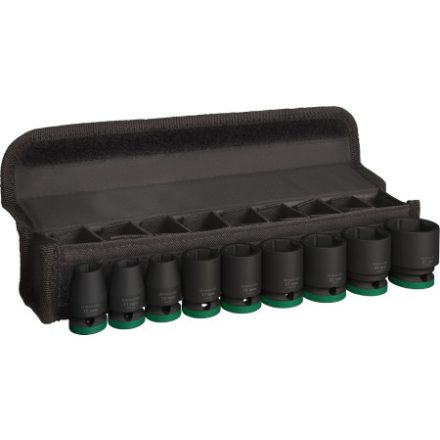 BOSCH PRO Maschinenstecknuss-Set 9-teilig 1/2" 10-27 mm CrMo