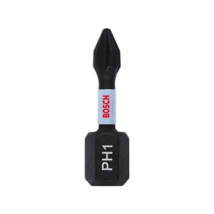 BOSCH Bit-Spitze PH1 x 25 mm 1/4" Impact Control (2 Stück)