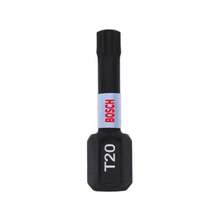 BOSCH Bit T20 x 25 mm 1/4" Impact Control (2 Stk.)