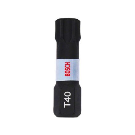 BOSCH Bit T40 x 25 mm 1/4" Impact Control (2 Stück)