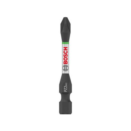 BOSCH PRO Impact Doppelkopf PZ2 x 55 mm in Tic Tac Box 1/4" Hex (15 Stück)
