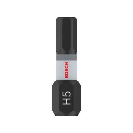 BOSCH PRO Schlag-Bitspitze H5 x 25 mm 1/4" Hex (2 Stück)