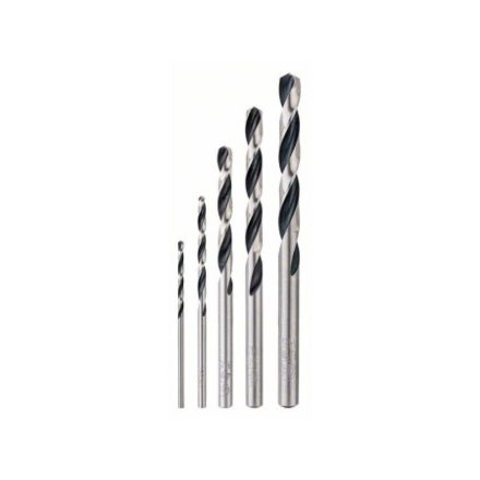 BOSCH Spiralbohrer-Set 5-teilig 2,0 - 6,0 mm HSS PointTeQ