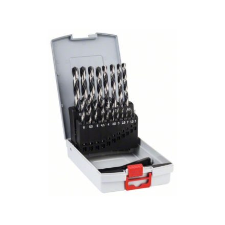 BOSCH Spiralbohrer ProBox Set 19-teilig 1,0-10,0 mm HSS PointTeQ
