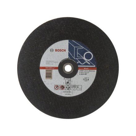 BOSCH Trennscheibe für Metall 400 x 3,2 x 25,4 mm A 36 R BF Expert für Metall
