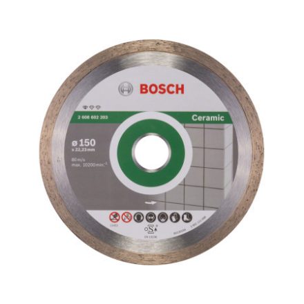 Diamant-Trennscheibe 150 x 1,6 x 7 x 22,2 mm Standard für Keramik