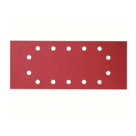 BOSCH Schleifplatte 115 x 280 mm / P80 14 Löcher (10 Stück)
