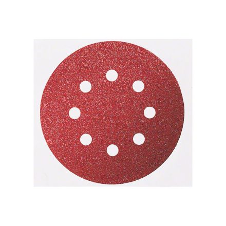 BOSCH Klett-Schleifteller 125 mm / P60 8 Löcher (5 Stück)