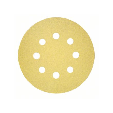 BOSCH Klett-Schleifteller 125 mm / P180 8 Löcher C450 (50 Stück)