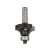 BOSCH Hartmetall-Abrundfräser mit Kugellager 28,7 (r=8 mm) x 15,2 x 53 x 8 mm