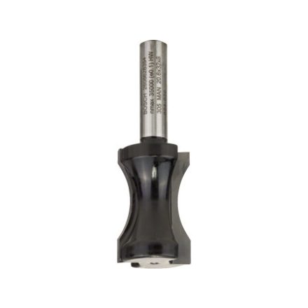 BOSCH Hartmetallfräser 20,6 (r=18,3 mm) x 32 x 63,5 x 8 mm