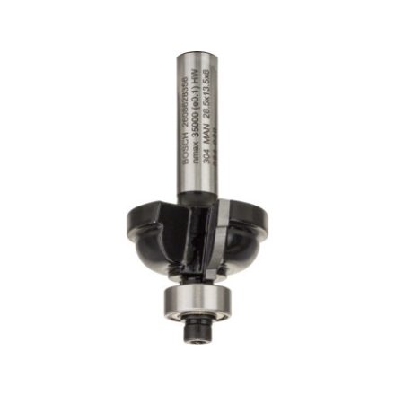 BOSCH Hartmetall-"E"-Profilfräser mit Kugellager 28,5 (r=6,3 mm) x 13,2 x 54 x 8 mm