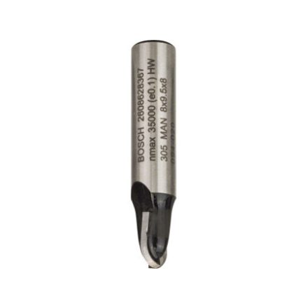 BOSCH Hartmetall-Konkavfräser 8,0 (r=4 mm) x 9,2 x 40 x 8 mm