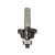 BOSCH Hartmetall-"B"-Profilfräser mit Kugellager 28,6 (r=4 mm) x 8 x 12,4 x 54 x 8 mm