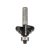 BOSCH Hartmetall-"C"-Profilfräser mit Kugellager 31,8 (r=4,8 mm) x 9,5 x 14 x 57 x 8 mm