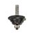 BOSCH Hartmetall "D"-Profilfräser mit Kugellager 42,9 (r=6,3 mm) x 15 x 18 x 60 x 8 mm