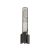 BOSCH Hartmetall Kantenfräser (Eckfräser) 12,7 x 12,7 x 50,8 x 8 mm