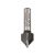 BOSCH Hartmetall-V-Nutfräser 16,0 x 14 x 45 x 8 mm / 90°