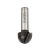 BOSCH Hartmetall-Hohlkehlfräser 24,0 (r=12 mm) x 15,9 x 57 x 12 mm