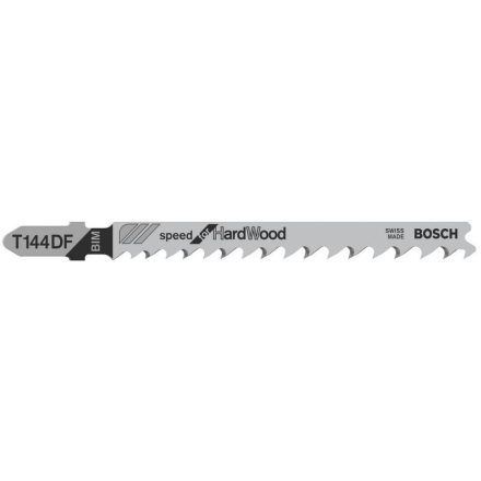 BOSCH Säbelsägeblatt für Hartholz T 144 DF 100/4,0-5,2 mm Bimetall (5 Stück)