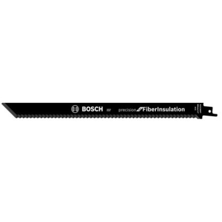BOSCH Säbelsägeblatt für Glas- und Steinwolle S 1213 AWP 300 mm / gewellte Verzahnung (2 Stück)