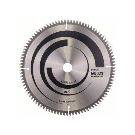 BOSCH Sägeblatt Universal 305 x 30 x 3,2 mm / 96T MultiMaterial