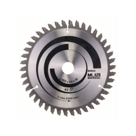 BOSCH Sägeblatt universal 165 x 20/16 x 2,4 mm / 42T MultiMaterial