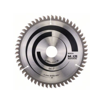 BOSCH Sägeblatt Universal 190 x 30 x 2,4 mm / 54T MultiMaterial