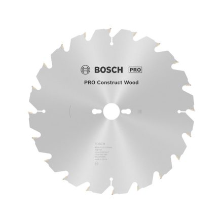 BOSCH PRO Fűrésztárcsa fához 300 x 30 x 3,2 mm / 20T Construct Wood