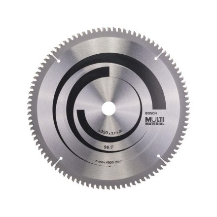 BOSCH Fűrésztárcsa univerzális 350 x 30 x 3,2 mm / 96T MultiMaterial HLTCG