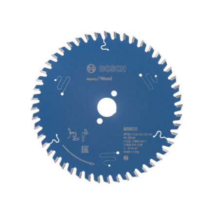 BOSCH Sägeblatt für Holz 160 x 20 x 2,2 mm / 48T Expert für Holz