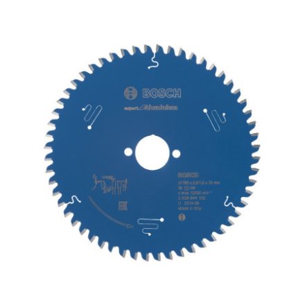 BOSCH Sägeblatt für Aluminium 190 x 30 x 2,6 mm / 56T Expert für Aluminium