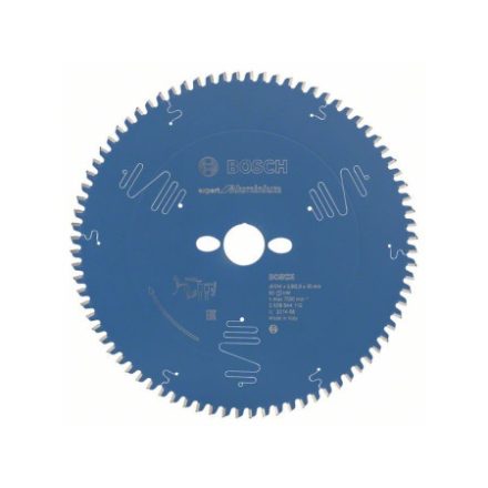 BOSCH Sägeblatt für Aluminium 254 x 30 x 2,8 mm / 80T Expert für Aluminium