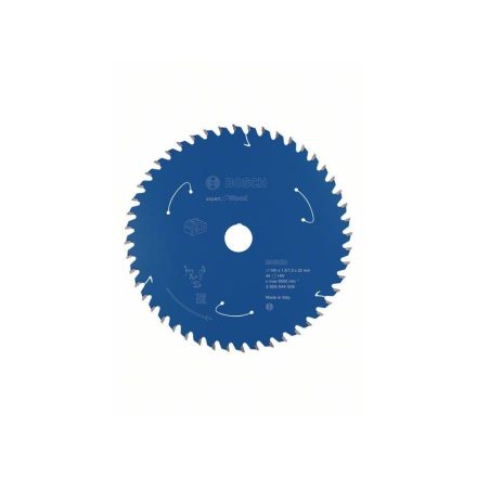 BOSCH Sägeblatt für Holz 165 x 20 x 1,5 mm / 48T Expert for Wood