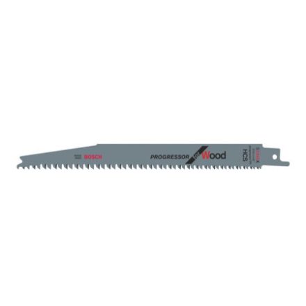 BOSCH Säbelsägeblatt für Holz S 2345 X 200 mm / 6-10TPI Progressor für Holz (2 Stück)
