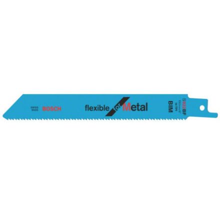 BOSCH Säbelsägeblatt für Metall S 922 BF 150 mm / 14TPI Bimetall Flexibel für Metall (2 Stück)