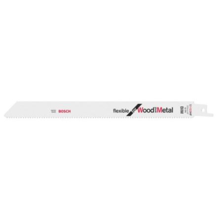 BOSCH Säbelsägeblatt für Noppenholz S 1122 HF 225 mm / 10TPI Bimetall (2 Stück)