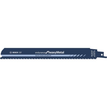 BOSCH Säbelsägeblatt für Metall S 1136 CHF 225 mm / 8+10TPI Bimetall End. For Heavy Metal (5 Stück)