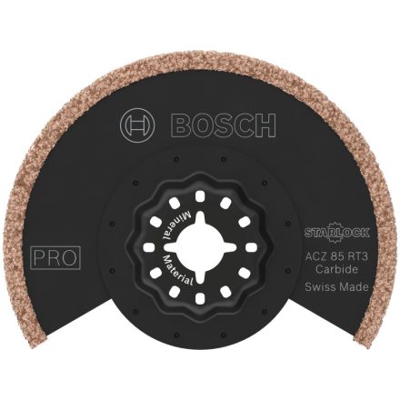 BOSCH PRO Fugenentferner-Sägeblatt ACZ 85 RT3 85 x 2,5 mm mit Karbidsplittern Starlock