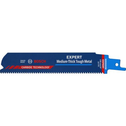 BOSCH EXPERT Säbelsägeblatt für Metall S955 HHM 150 mm / 10 TPI Karbidezähne