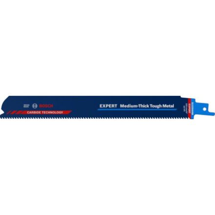 BOSCH EXPERT S 1155 HHM Säbelsägeblatt für mitteldickes, robustes Metall mit Hartmetallzähnen, 1 Stk