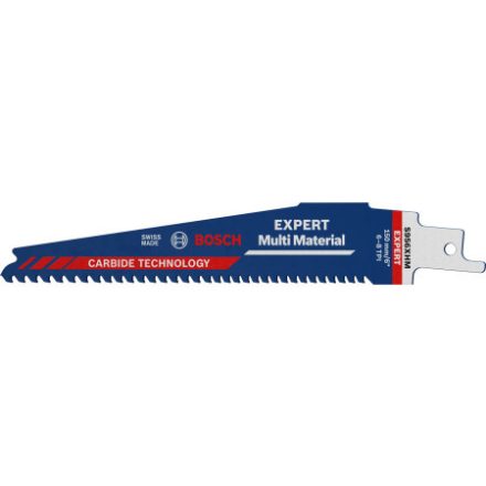 BOSCH EXPERT Säbelsägeblatt S956 XHM 150 mm / 6-8 TPI karbidzahn Multi material