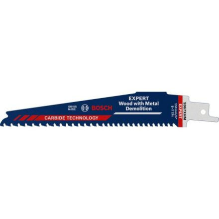 BOSCH EXPERT S967 XHM Wood with Metal Demolition Hartmetall-Zahnsäbelsägeblatt, 1 Stk