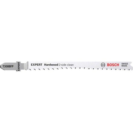 BOSCH EXPERT Stichsägeblatt für Hartholz T 308 BFP 117/2,0 mm Bimetall (3 Stück)