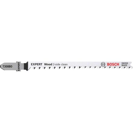 BOSCH EXPERT Stichsägeblatt für Möbelplatten T 308 BO 117/2,2 mm (3 Stück)